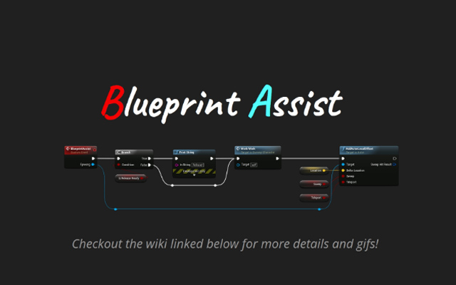 UE4̓{(ln)DoBlueprint Assist4.20 - 4.24