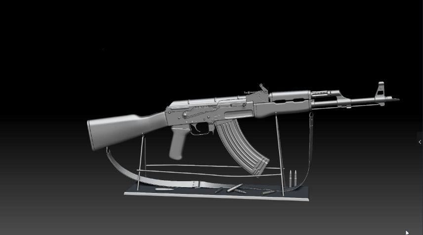 AKM highpoly